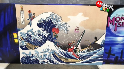 Zelda wind waker kanagawa wave - zelda,