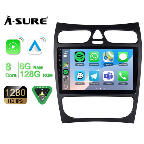 128g autoradio android15 - 128g,