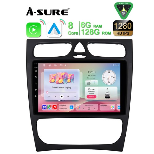 Autoradio 128gb android 14 - 6+128gb,